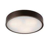 Luminosa Lighting Luminosa Round Cylindrical Ceiling Light Wenge, 3X E27