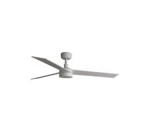 Luminosa Lighting Luminosa Rudder Large Led White, Ash Dc Ceiling Fan 6 Speed