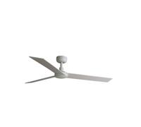DC Ceiling Fan Rudder L White with Remote