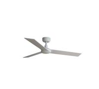 Luminosa Lighting Luminosa Rudder Small White, Ash Dc Ceiling Fan 6 Speed