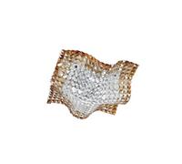 Luminosa Lighting Luminosa Rumba Ceiling Light Transparent, Amber, Crystal 44X12X44Cm