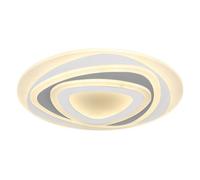 Luminosa Lighting Luminosa Sabatino Ii Integrated Led Semi Flush Ceiling Light White Led Dimmable 3000-6000K Remote Control