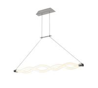Luminosa Lighting Luminosa Sahara Ceiling Pendant, 40W Led, 3000K, 3000Lm, Ip20, Chrome