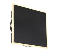 Luminosa Lighting Luminosa Saidy 20Cm Integrated Led Wall Lamp Matt Black Led 3000K