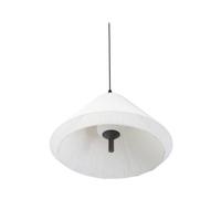 Luminosa Lighting Luminosa Saigon Grey, Matt White Pendant Lamp T70 Cone Cap Ip65