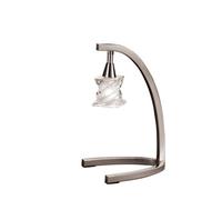 Luminosa Lighting Luminosa Salomon Table Lamp 1 Light G9, Satin Nickel