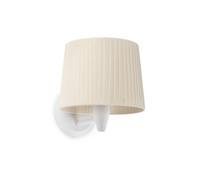 Luminosa Lighting Luminosa Samba Wall Light With Shade White, E27