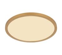 Luminosa Lighting Luminosa Sapana 30Cm Round Flush Ceiling Light Brass-Coloured Matt Ip44 Led 3000K