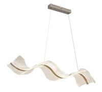 Luminosa Lighting Luminosa Saque Pendant Ceiling Light Nickel Matt Led Dimmable 2700-6500K Remote Control