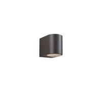 Luminosa Lighting Luminosa Scenic 1 Light Single Wall Light Gun Metal Ip44, Gu10