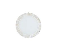 Luminosa Lighting Luminosa Serena Glass Decorative Flush Ceiling Light 2 Light Chrome