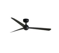 Luminosa Lighting Luminosa Sfera Medium Black Dc Ceiling Fan 6 Speed
