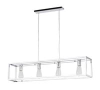 Luminosa Lighting Luminosa Sigalo Industrial, Retro 4 Light Bar Pendant Ceiling Light, E27