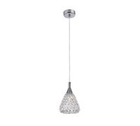 Luminosa Lighting Luminosa Simone 1 Light Chrome Ceiling Pendant