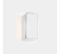 LEDS C4 Skat Mini Outdoor LED Mini Box Wall Lantern White, White IP65 9W 2700K