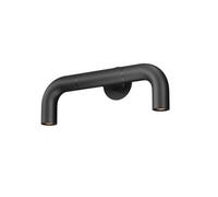 Luminosa Lighting Luminosa Sleek Twin Outdoor Modern Wall Lamp Graphite 3000K 300Lm Ip65