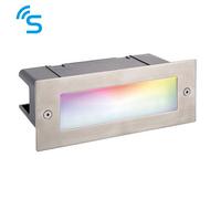 Luminosa Lighting Luminosa Smart Seina Outdoor Led 3.5W Recessed Brick Light, Marine Grade Stainless Steel, Ip44