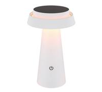 Luminosa Lighting Luminosa Solarleuchte Outdoor Portable Lamp White Matt Ip54 Led Dimmable 1800-3000K Touch Dimmer