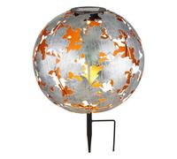 Globo Lighting Solarleuchte Outdoor Spike -Silver -Grey IP44 LED 3000K - GS-3674