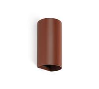 Luminosa Lighting Luminosa Sole Round Up & Down Wall Lamp Terracotta 2X Gu10