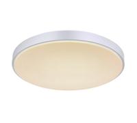 Globo Sonny LED ceiling light, silver, CCT, Ø 41 cm