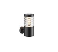 Luminosa Lighting Luminosa Spir Outdoor Modern Wall Lamp Graphite 3000K 350Lm Ip54