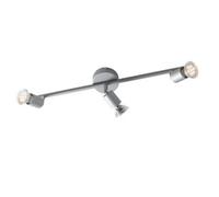 Luminosa Lighting Luminosa Spot Led 3 Light Adjustable Spotlight Bars Silver 400Lm 2700K 55X15Cm