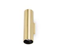 Luminosa Lighting Luminosa Stan Up & Down Wall Light Gold, Gu10