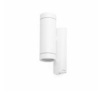 Steps 2 Light Outdoor Wall Light White IP44 GU10 Netlighting White One Size