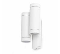 Steps 4 Light Outdoor Wall Light White IP44 GU10 Netlighting White One Size