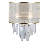 Luminosa Lighting Luminosa Stylized Wall Lamp Ancient Brass 2 Light , E14