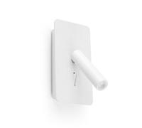 Luminosa Lighting Luminosa Suau Usb C Reading Wall Light Matt White 3000K