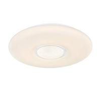 Luminosa Lighting Luminosa Sully Decorative Flush Ceiling Light White Led Dimmable 3000-6500K Remote Control