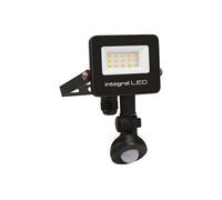 Luminosa Lighting Luminosa Super Slim 2 Floodlight Ip67 1000Lm 10W 4000K Pir 120Deg. Non Dimmable 100Lm/w Black