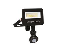 Luminosa Lighting Luminosa Super Slim 2 Floodlight Ip67 1000Lm 10W Tuya 3000/4000/6500K Pir 120Deg. Non Dimmable 100Lm/w Black