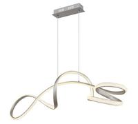 Netlighting Swirl Pendant Ceiling Light Nickel Matt LED 4000K in Grey Netlighting Grey