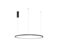 Luminosa Lighting Luminosa Tarquin Integrated Led Pendant Ceiling Light Sandy Black Aluminium Led 48W 2592Lm 3000K