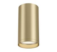 Luminosa Lighting Luminosa Technical Focus S Matt Gold Surface Mounted Ceiling Lamp