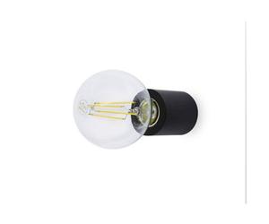 Luminosa Lighting Luminosa Ten 1 Light Indoor Candle Wall / Ceiling Light Black, E27