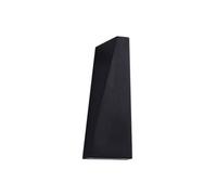 Luminosa Lighting Luminosa Times Square Integrated Led Wall Lamp Black, Ip54