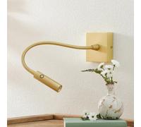 Luminosa Lighting Luminosa Tip Led Wall Reading Light Matte Gold Touch Dimming 174Lm 3000K