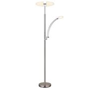Luminosa Lighting Luminosa Tirana Mother & Child Lamp Nickel Matt Led Dimmable 2700-6000K Touch Dimmer