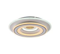 Luminosa Lighting Luminosa Tolago Decorative Flush Ceiling Light White 1X 38W Led 3000-6500K Dimmable
