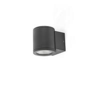 Faro TOND 1L Outdoor Wall Lamp Dark Grey