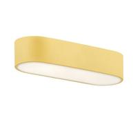 Luminosa Lighting Luminosa Toni Surface Mounted Downlight Milky, Gold Structure 50Cm