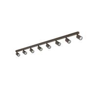 Luminosa Lighting Luminosa Top Ceiling Spotlight Bar Brown 8Xgu10