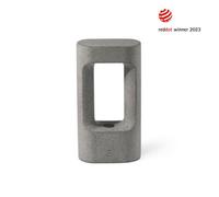 Luminosa Lighting Luminosa Totem 285 Grey Led Bollard Lamp 2700K 6.5W 2700K Ip55