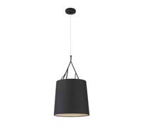 Tree 1 Light Ceiling Pendant Black with Shade E27 Netlighting Black One Size