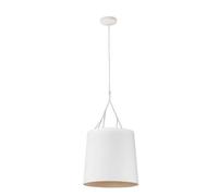 Tree 1 Light Ceiling Pendant White with Shade E27 Netlighting White One Size