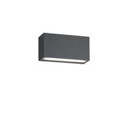 Luminosa Lighting Luminosa Trent Modern Outdoor Up Down Wall Lamp Anthracite 3000K Ip65 - Uk Stock